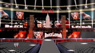 Brock Lesnar Wrestlemania 29 Entrance Stage and Pyro [upl. by Yevreh444]