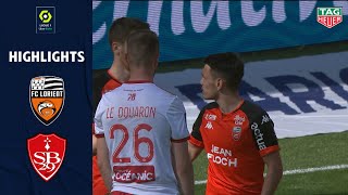 FC LORIENT  STADE BRESTOIS 29 1  0  Highlights  FCL  SB29  20202021 [upl. by Llenrad]