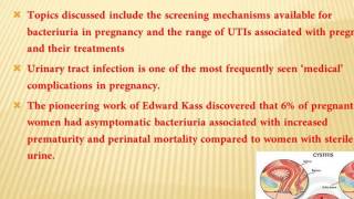 URINARY TRACT INFECTION AND PREGNANCY [upl. by Thornburg]