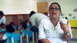 EDUCADORAS DEL MIES BRINDAN ATENCIÓN INTEGRAL A NIÑAS Y NIÑOS DEL ECUADOR [upl. by Yrehcaz966]