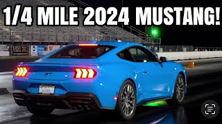 Worlds First 14 MILE Test 2024 MUSTANG GT 10 Speed FASTER [upl. by Rramal708]