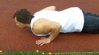 Calisthenics  Forearm Push Ups tutorial [upl. by Yul121]