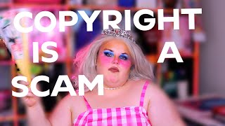 copyright is a scam [upl. by Aihsal27]