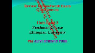 Introduction To Economics Review Questions with Answers Unit 1 and 2 Freshman Course [upl. by Auhso]