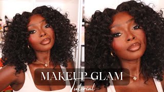 A FULL HOLIDAY MAKEUP TRANSFORMATION  Shalom Blac [upl. by Kynthia441]