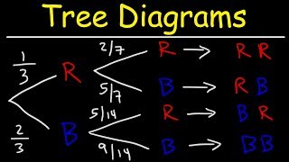 Probability Tree Diagrams [upl. by Tamiko]