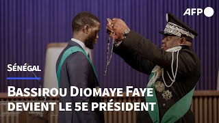 Sénégal Bassirou Diomaye Faye prête serment et devient le 5e président  AFP Images [upl. by Won]