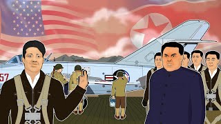 Kim Jong Un  North Korea Vs South Korea  Kim Tears Down Unification Monument  N18V [upl. by Adekahs908]