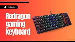 Why the Redragon K556 RGB Gaming Keyboard is the Best Choice [upl. by Vikky]