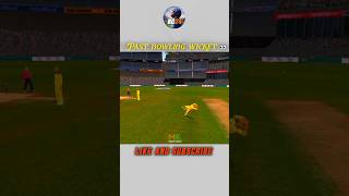 🤯Past bowling wicket realcricket24 😱 shortvideo [upl. by Nylyahs640]