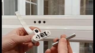 How to remove and replace a standard espagspindle window handle [upl. by Kall]