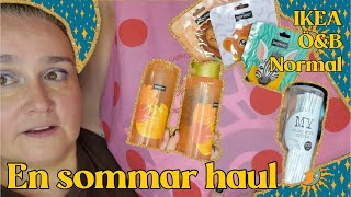 En Sommar Haul Normal Ikea och ÖampB [upl. by Cody565]