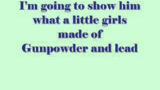 Gunpowder and Lead Lyrics By Miranda Lambert [upl. by Ahsinwad]