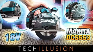 🔥BESSER ALS JEDER WINKELSCHLEIFER😱 Metall Akku Handkreissäge  Makita DCS553Z  Review amp Test [upl. by Sigrid]