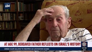 Memorial Day At Age 99 Bereaved Father Reflects on Israels History [upl. by Remat]