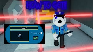 HOW TO GET PIGGY POLEY SKIN IN PIGGY LAST CHANGE BEFORE UPDATE  Piggy 100 Players Poley Skin [upl. by Donny]