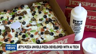 Jet’s Pizza unveils pizza developed with AI technology [upl. by Rod917]