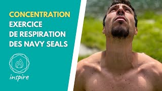 CONCENTRATION  exercice de RESPIRATION des NAVY SEALS [upl. by Ariahaj]