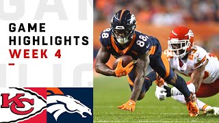 Mahomes Leads EPIC Comeback  Chiefs vs Broncos 2018 NFL Highlights [upl. by Dadelos]