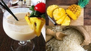 Bebida De Piña Y Arroz Nicaragüense Nicaraguan Rice and Pineapple Drink In English amp Spanish [upl. by Garrity]