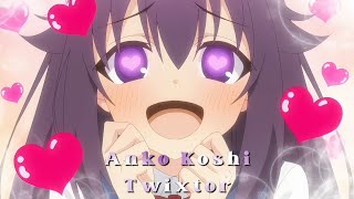 Anko Koshi Twixtor 60fps  Shikanoko Nokonoko Koshitantan [upl. by Eillek430]