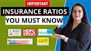 TRUTH About Insurance Ratios  Health amp Life Insurance RATIOS EXPLAINED  Gurleen Kaur Tikku [upl. by Wetzell]