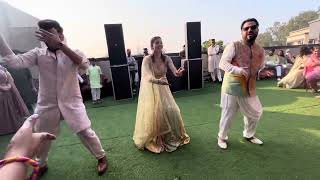 Groom Dance With His Brother  Bade Mitan Chote Miyan  Ghaghra  Wedding Choreography  KOMRUV [upl. by Attenor]