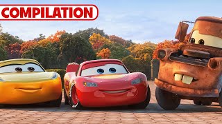 Every Cars on the Road Episode ⚡️  Pixars Cars On The Road  Compilation  disneyjr [upl. by Shalne]