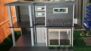 How to make a Doll House 2  Modern [upl. by Ahsoet]