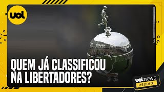 LIBERTADORES CONFIRA QUEM SE CLASSIFICOU E QUAL O CENÃRIO DOS BRASILEIROS PARA AS OITAVAS DE FINAL [upl. by Anaehr]