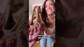 Bolsa Ibiza 👜 🧶Vídeo completo Clique no botão abaixo DicasDeCrochê moda crochê [upl. by Mirella632]