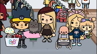 Part one of Zoe Nick Sarah and Blakely going to the clothing store ￼ [upl. by Ggerk]