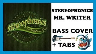 STEREOPHONICS  MR WRITER HD BASS COVER  TABS [upl. by Nomar]