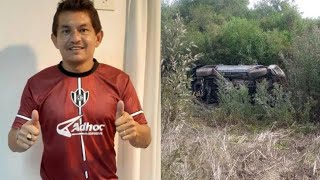 El grave accidente del quotPulgaquot Rodríguez chocó con su camioneta y fue derivado a terapia intensiva [upl. by Filmer229]