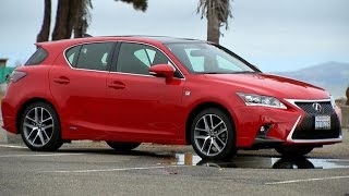 Car Tech  2014 Lexus CT 200h F Sport [upl. by Saphra]