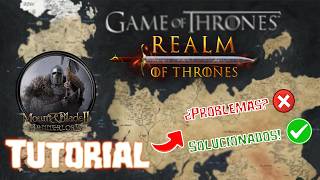 Cómo INSTALAR mod de JUEGO DE TRONOS en BANNERLORD Realm of Thrones [upl. by Ashling]