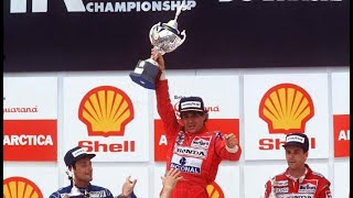 GP Brasil 1991  Vitória Ayrton Senna  Última Volta  Atendimento a Senna [upl. by Kcirddec866]