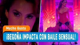 ¡El infartante baile de Begoña Basauri  Mucho Gusto 2018 [upl. by Aneehsirk893]