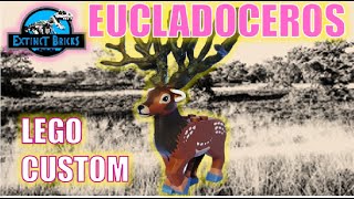 EUCLADOCEROS LEGO JURASSIC WORLD CUSTOM MEGAFAUNA [upl. by Kendre]