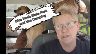 Minivan Camping with 3 dogs and a cot  senior female vanlife [upl. by Shepherd280]