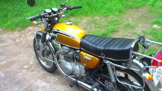 1973 Honda cb 250 [upl. by Pretrice]