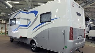 Motorhome Santo Inácio 85 Iveco Daily 70C17  Expo Motorhome 2016 [upl. by Annovaj]