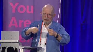 How Will We Get to the Singularity  SciFi Author Vernor Vinge  Singularity University [upl. by Nelrah]