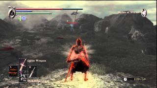 Demons Souls PvP  Dual Katanas No Push Lock [upl. by Tonry]