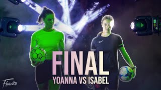 Yoanna vs Isabel  FINAL  Super Ball World Freestyle Football Championship 2024 [upl. by Aseretairam]