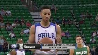 Ben Simmons Summer League Debut [upl. by Socha]