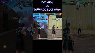 Gun Test 🔥 Evo Ak47 Vs Tornado Bolt An94 🗿 shortvideos shortsfeed gunvsgun garenafreefire [upl. by Ebsen]