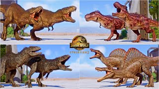 ✅ Dinos que PUEDEN ESTAR JUNTOS Parte 1  Jurassic World Evolution 2 [upl. by Lynda]