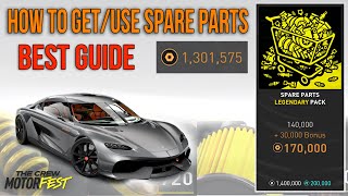 How To Get  Use Spare Parts in The Crew Motorfest The Only Guide You Need [upl. by Eustatius]