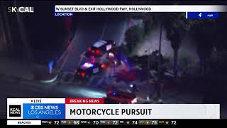 Live Police Chase in LA [upl. by Leikeze]